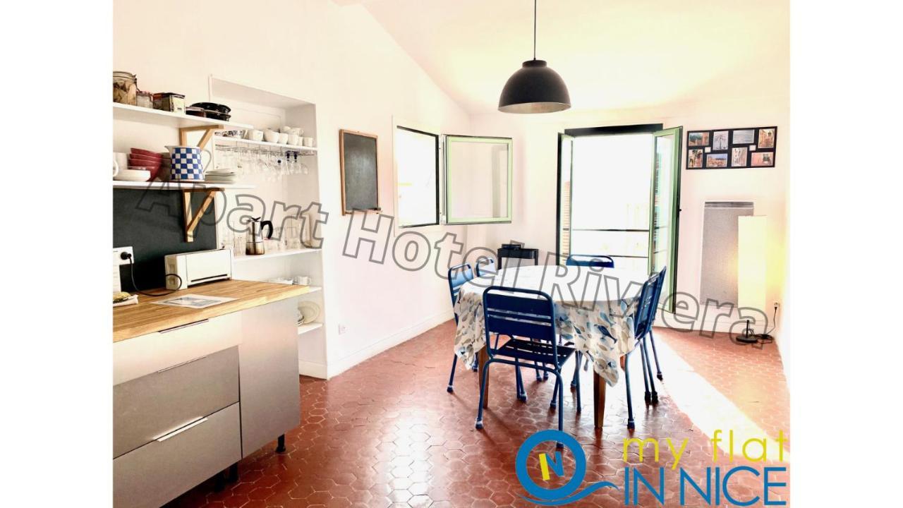 Aparthotel Riviera - Sea View - Amazing Large 3 Bedrooms With Sea View Ac - Old Town- Promenade Des Anglais Nice Ngoại thất bức ảnh